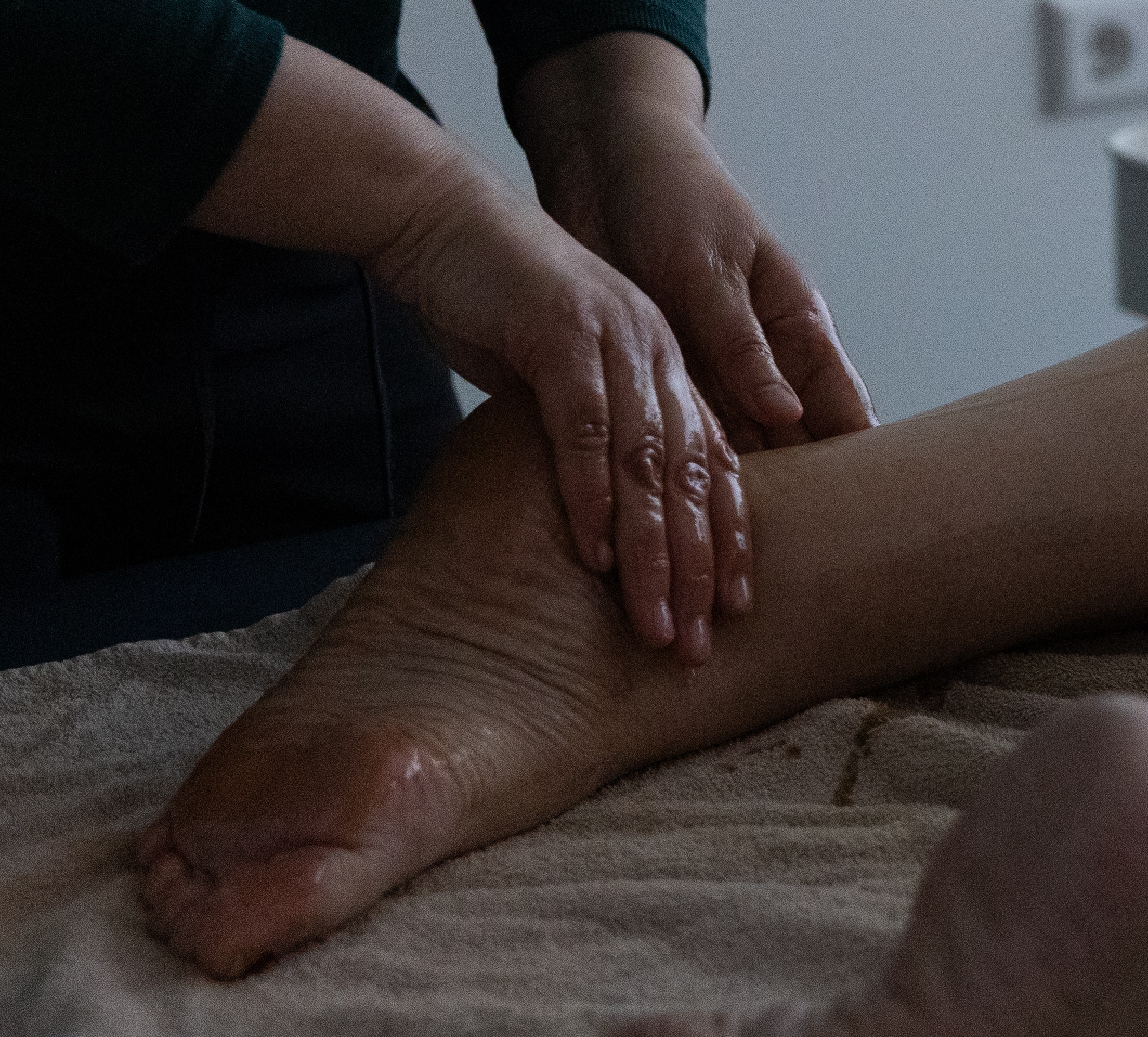 Ayurvedische massage enkel/onderbeen